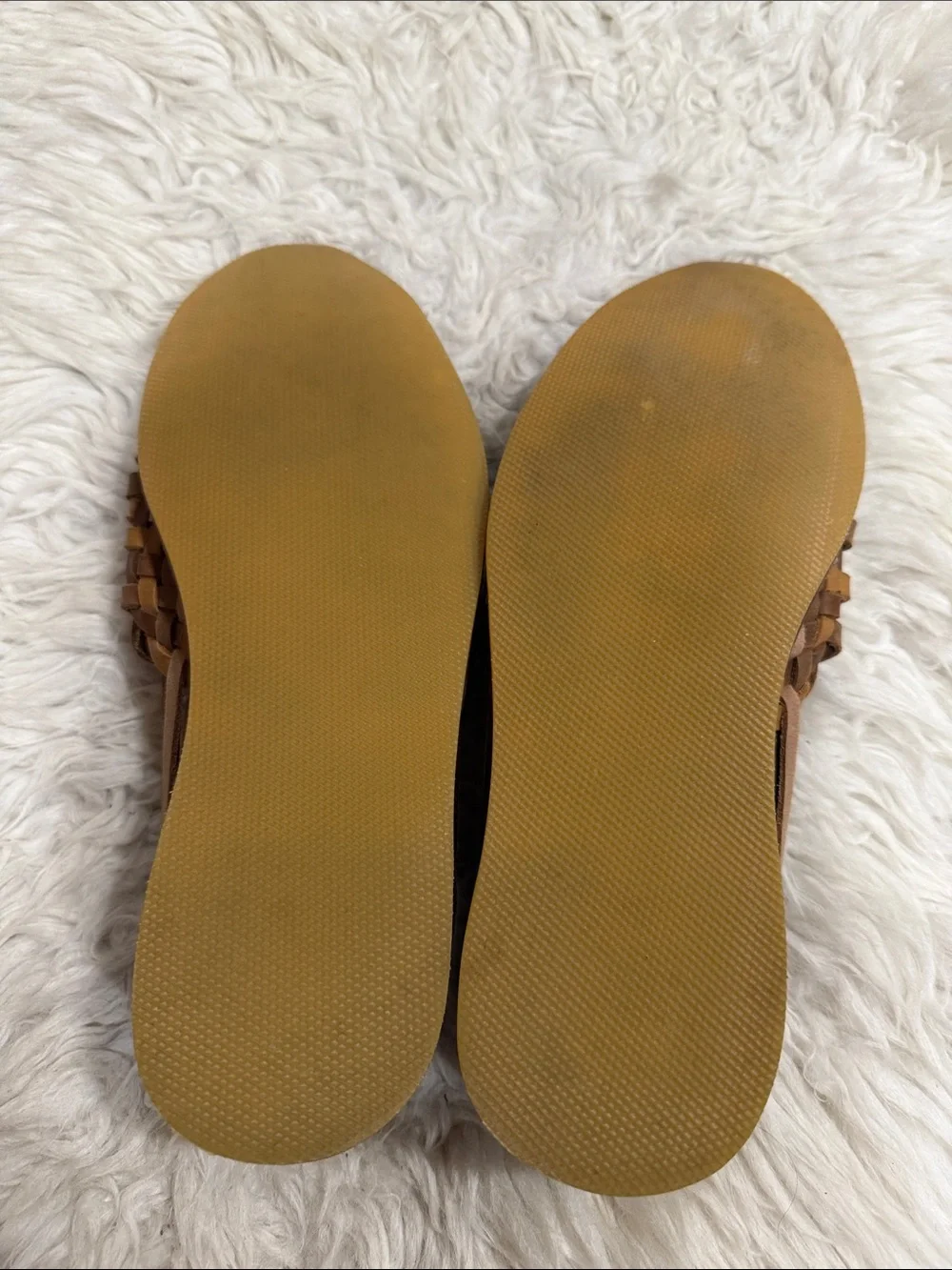 Nisolo Handwoven Leather Huarache Sandals Slip On Men's Size 9.5